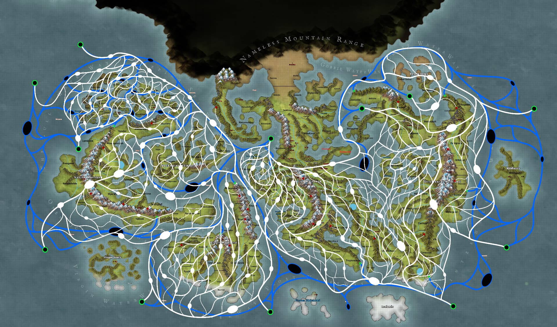 World Timer travel network